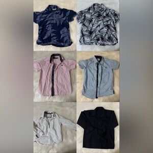 Bundle 5/6 Boy’s Button Up Shirts